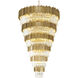 Canada LED 60 inch Brass Chandelier Ceiling Light